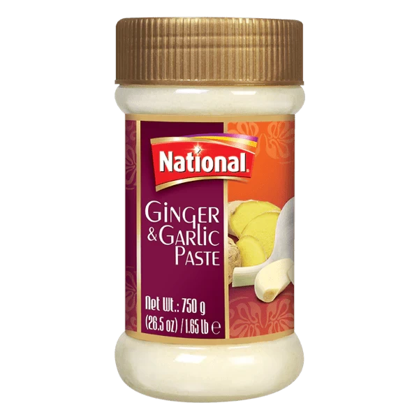 NATIONAL GINGER GARLIC PASTE 750G