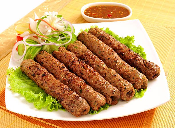 BEEF SEEKH KABAB 8PCS