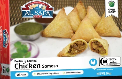 AL-SAFA CHICKEN SOMOSA 10PCS