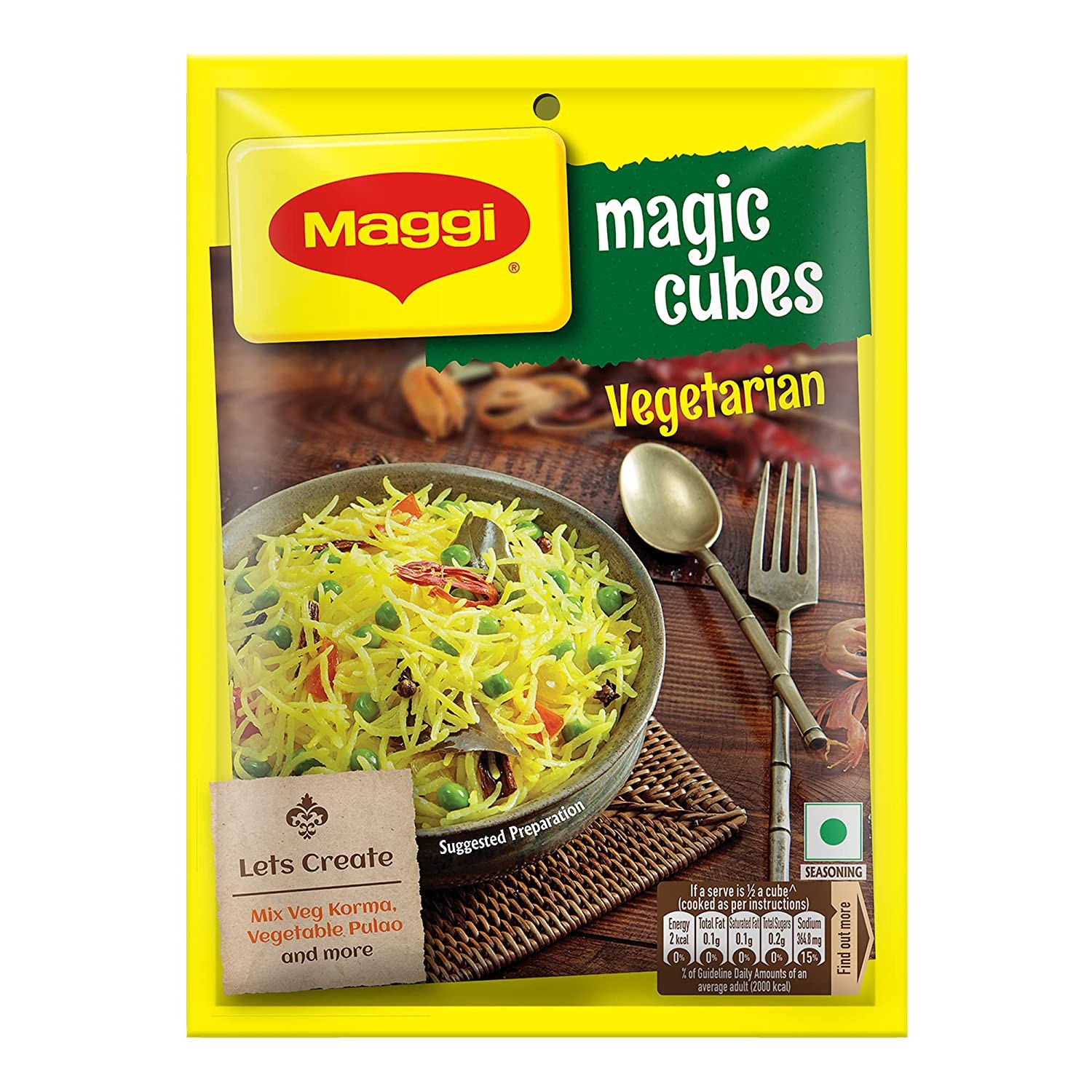 MAGGI VEGETABLE STOCK CUBE