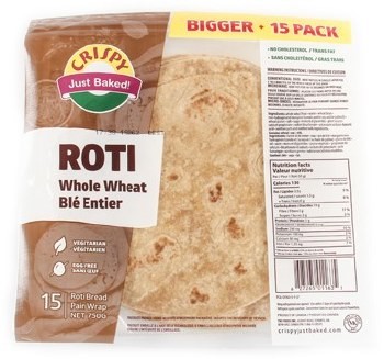 ROTI WHOLE WHEAT 15P