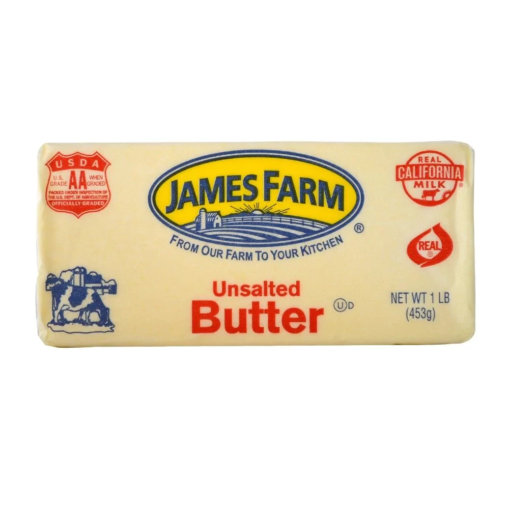 JAMES FARMA SALTED BUTTER 1LB
