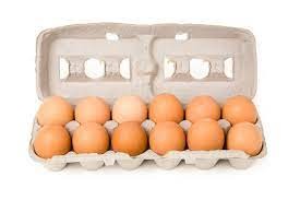 ORGANIC MEDIUM EGGS 12PCS